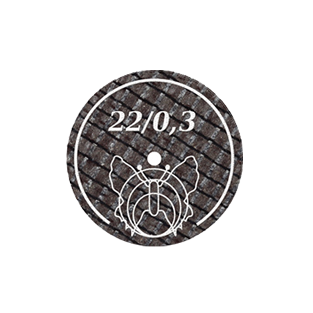 Disques à séparer renforces 22 x 0.3 BF 20 pièces - MOTYL