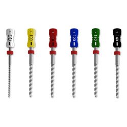 Limes MicroMega K-Files stériles 6 pièces l 25 mm  - COLTENE
