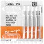 Fraises dentaire fissures HM33L 5 pièces - Hager & Meisinger GmbH