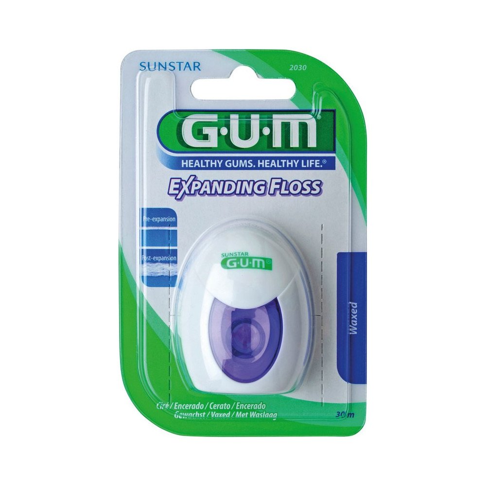 Fil dentaire GUM Expanding Floss (30 m)