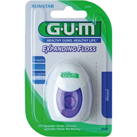Fil dentaire GUM Expanding Floss (30 m)