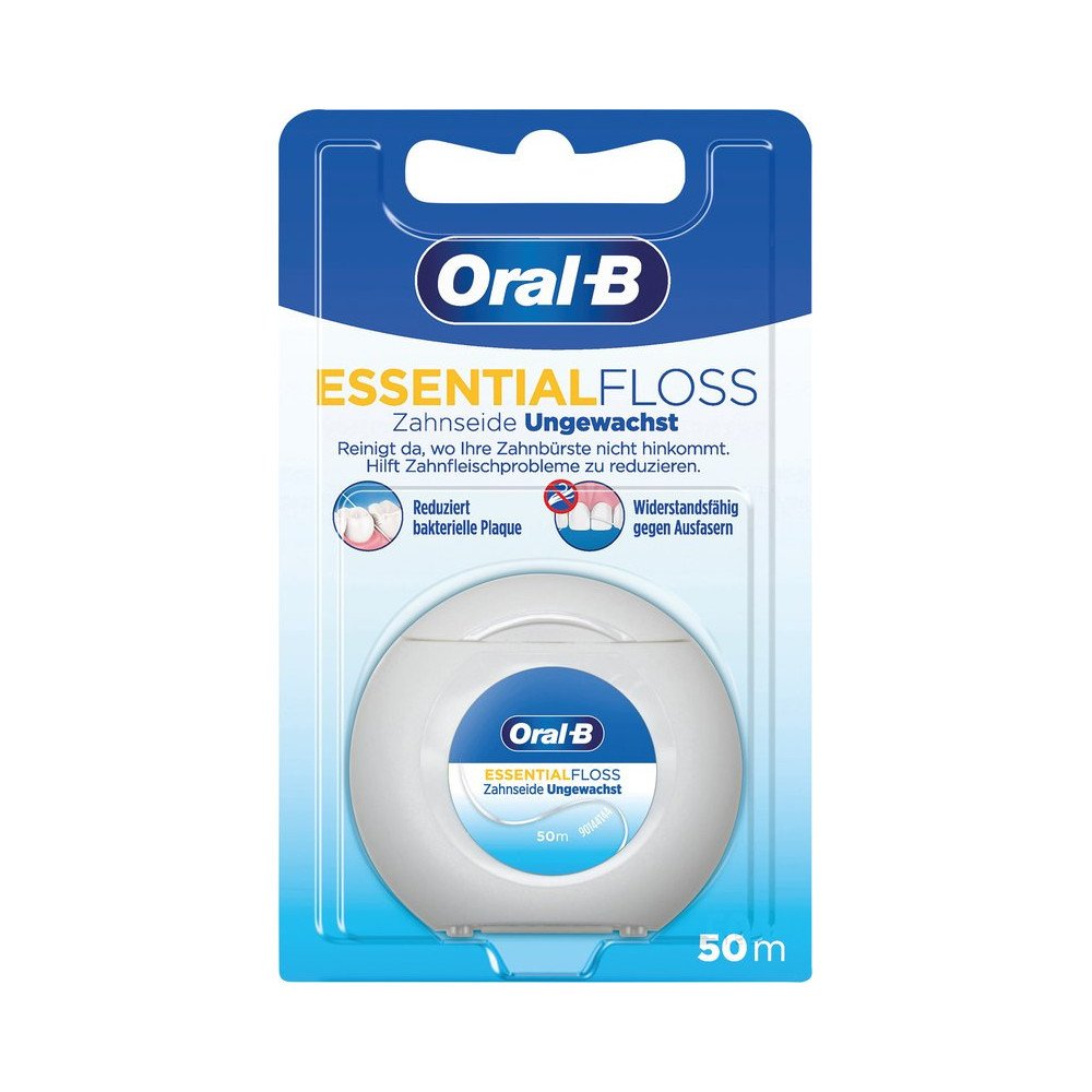 Fil dentaire  - Oral-B® Essentials Floss - 50 m