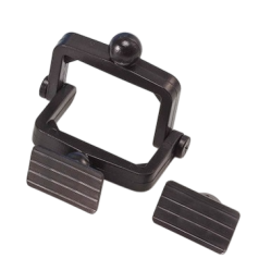 Articulateurs slot / flot plastiques jetables  noir (x100) - AREADENTAL