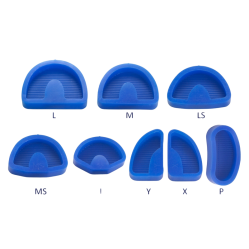 Socle / moufle moule en silicone pour les bases / modèles en plâtre  - AREADENTAL
