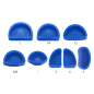 Socle / moufle moule en silicone pour les bases / modèles en plâtre - AREADENTAL Socle / moufle moule en silicone pour les bases / modèles en plâtre - AREADENTAL