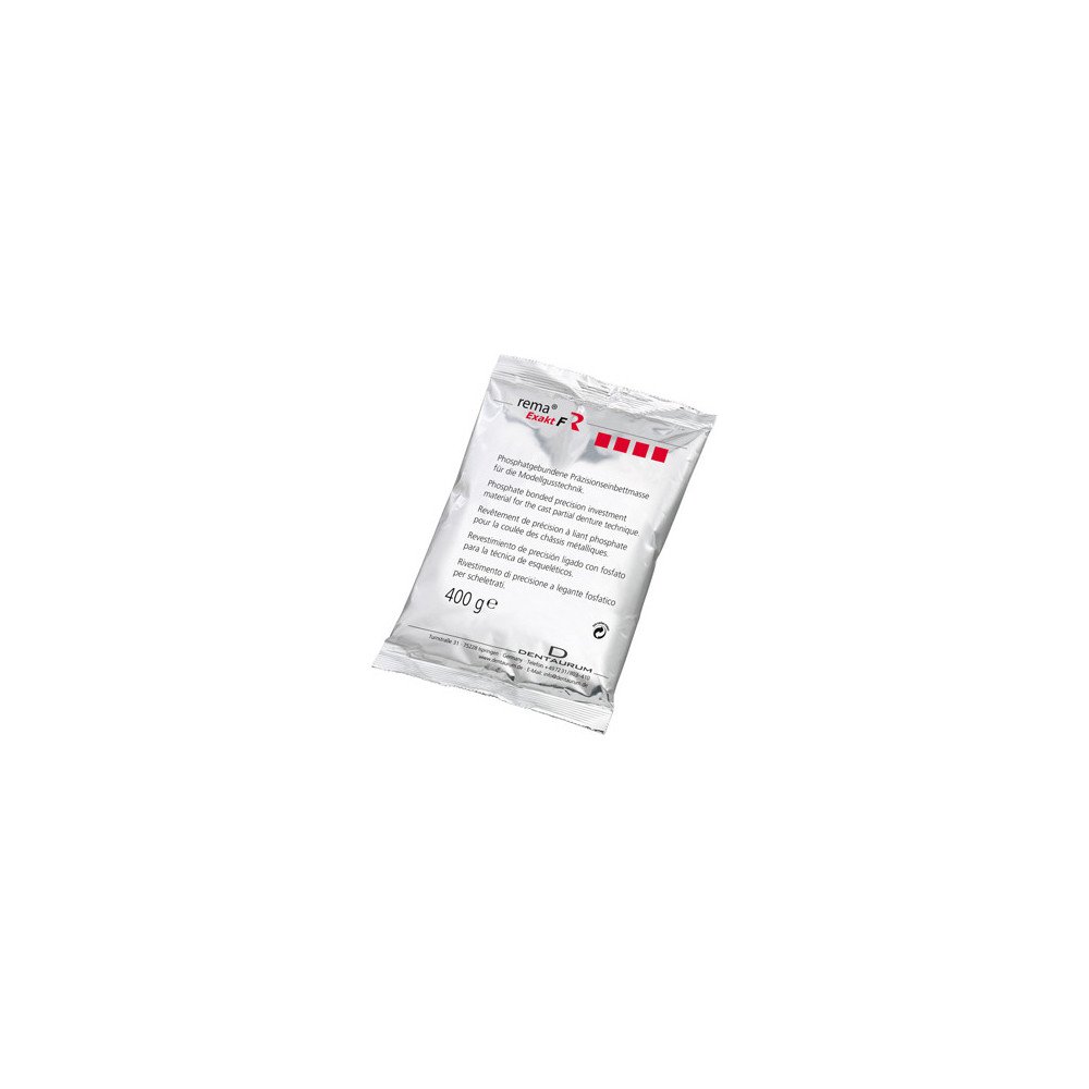 Dentaurum Rema Exakt - revêtement, poudre - 50 x 400 g