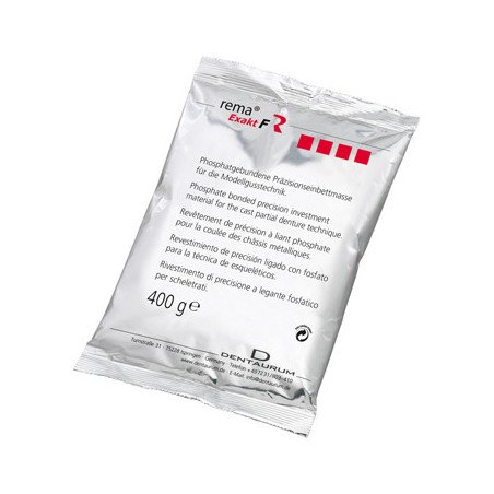 Dentaurum Rema Exakt - revêtement, poudre - 50 x 400 g