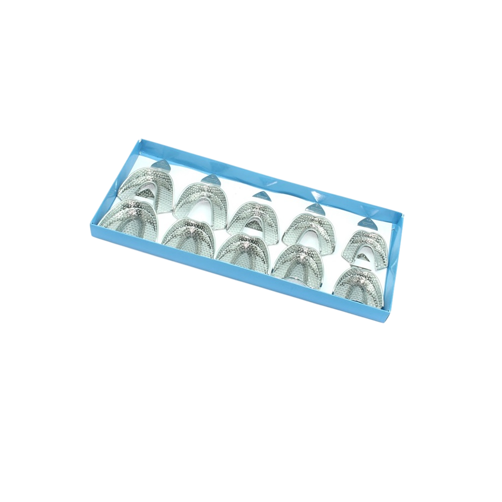 Porte empreintes dentaires perforés 6 pcs - LE MED