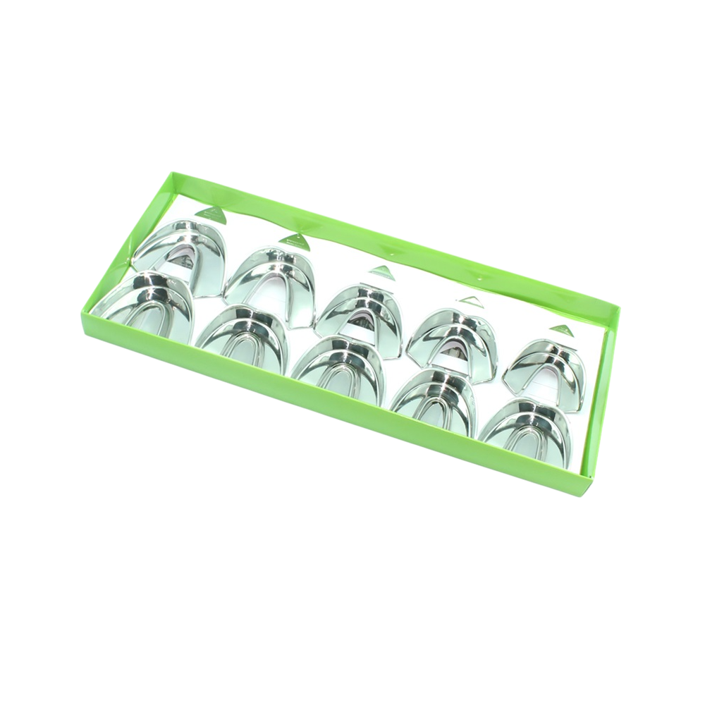 Porte empreintes dentaires non perforés 10 pcs - LE MED