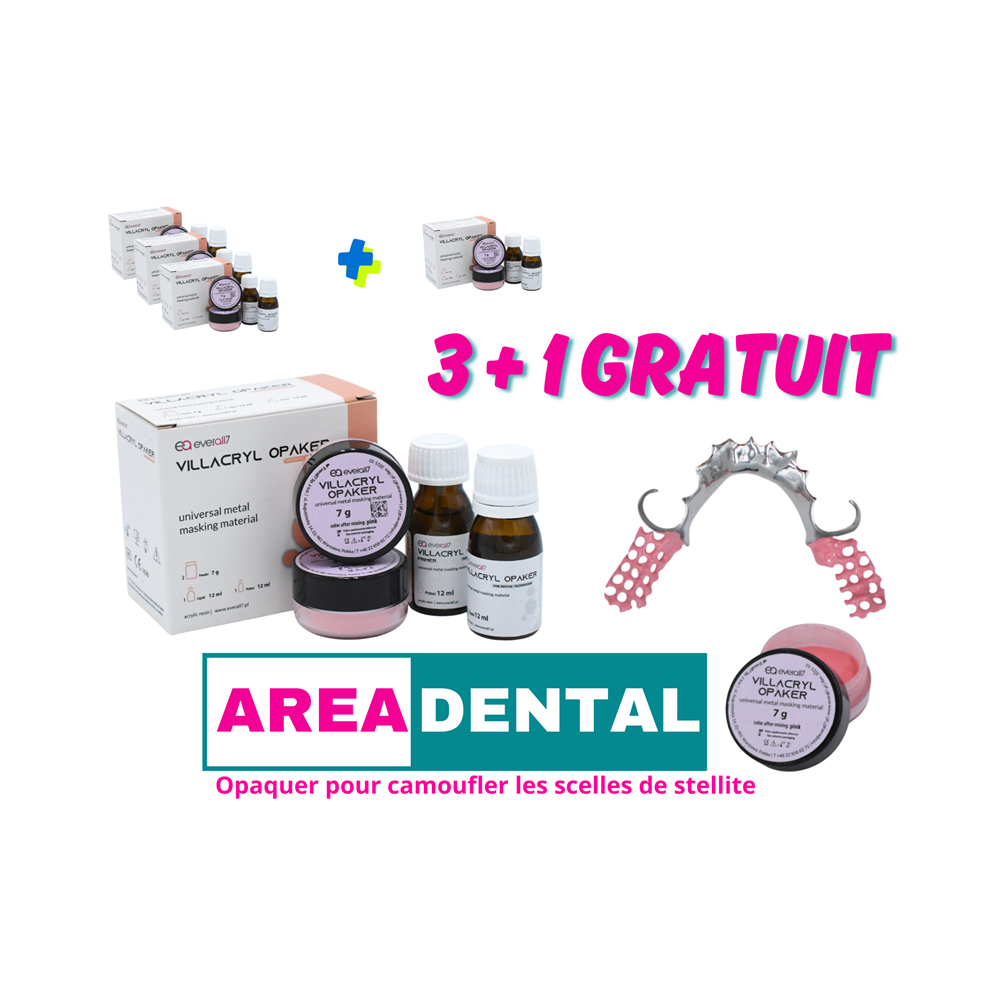 Opaquer Rose pour masquer structure en métal stellites 14 g - EVERALL7