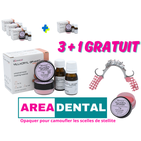 Opaquer Rose pour masquer structure en métal stellites 14 g - EVERALL7
