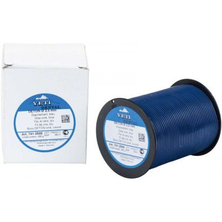 Fil de cire en bobine bleu DETON - YETI DENTAL