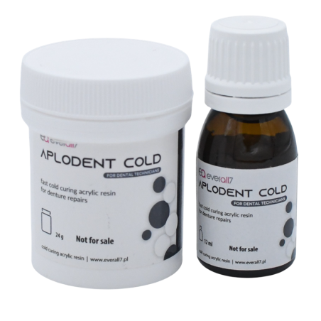 Résine de base Aplodent COLD liquide + poudre - EVERALL7 (ECHANTILLON)