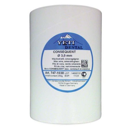 Fil de cire en bobine vert émeraude CONSEQUENT - YETI DENTAL