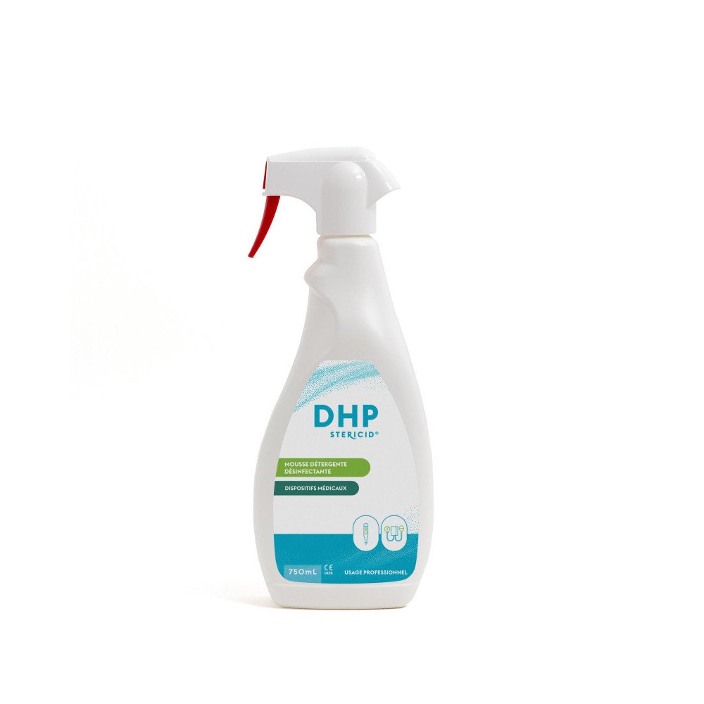 Mousse détergente désinfectante DHP STERICID 750 ml - STERIDIS