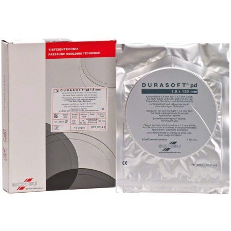 Plaques à thermoformer rondes DURASOFT®pd Ø125 mm - SCHEU DENTAL