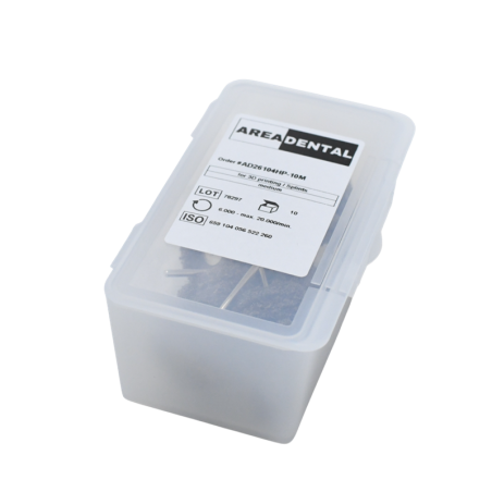 Brosse de polissage monté, idéal pour les résine 3d et acryliques 10 pcs - AREADENTAL