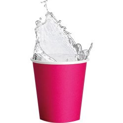 Gobelets  Papier 180 ml couleurs 1000 pcs - AKZENTA