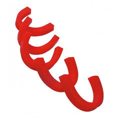 Cire en arcade pack de 100 pcs couleur rouge - OMNIDENT