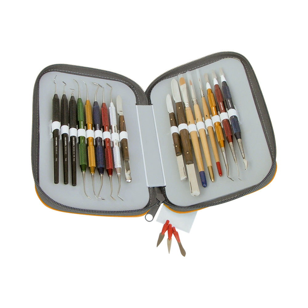 Trousse instruments laboratoire dentaire Spécial étudiant S6811-1 - ASA DENTAL