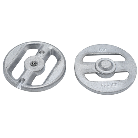 Plaques de montage métal pour Quick Perfect 2 PCS - FAG DENTAIRE