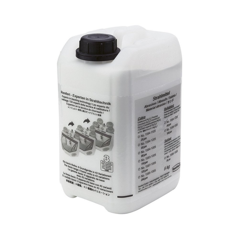 Rolloblast perles de verre 100 μ BIDON 5KG - Renfert