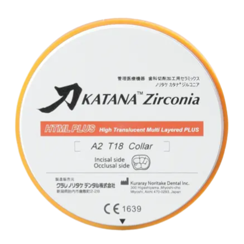 Disque zircone KATANA HTML Plus - KURARAY NORITAKE™