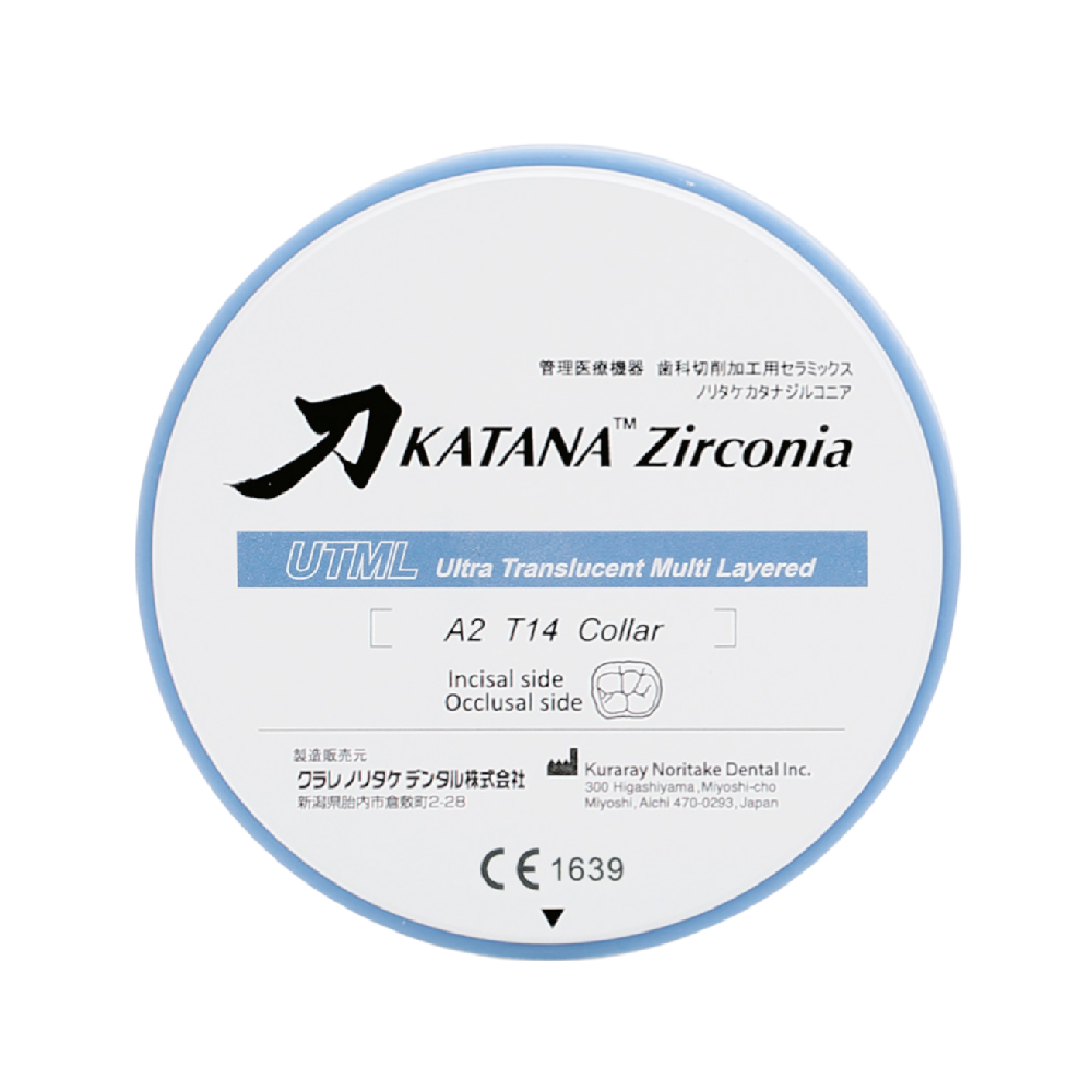 Disque zircone KATANA UTML  - KURARAY NORITAKE™