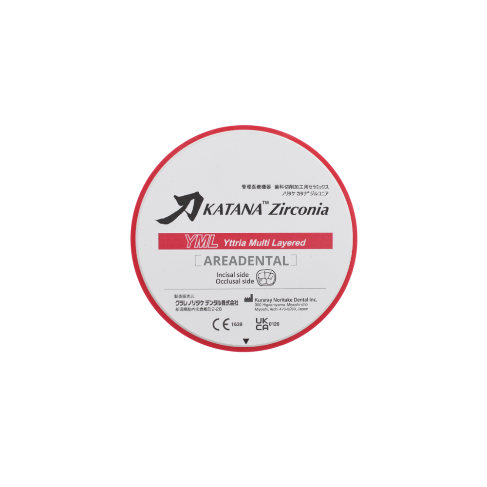 Disque zircone katana YML - KURARAY NORITAKE™