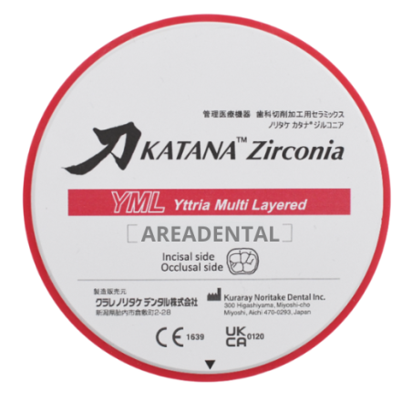 Disque zircone katana YML - KURARAY NORITAKE™