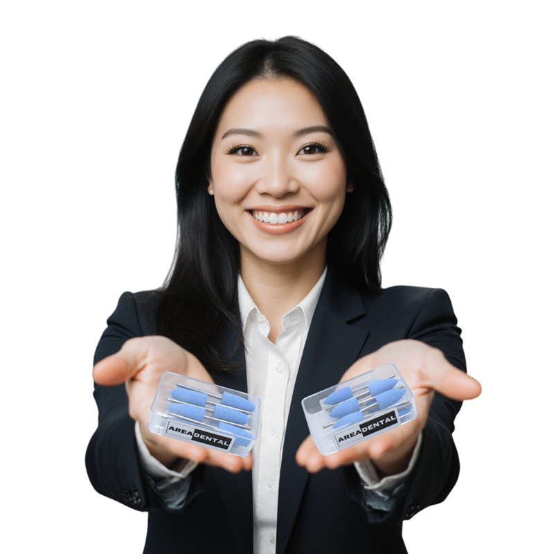 Polissoirs Conique Acryliques pour les résines 10 pcs - AREADENTAL