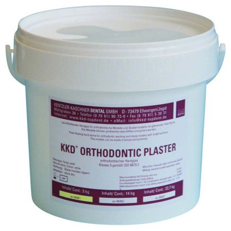 Plâtre orthodontique blanc 5 kg - KKD TOPDENT