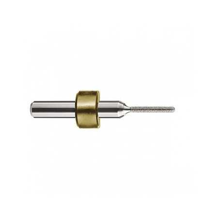 Fraise à boulets Ø 2,5 mm galvanisée revêtement diamant pour vitrocéramique - TOOLS4CADCAM