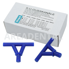 Tige de coulée triangulaire 100 pcs - SCHULER DENTAL
