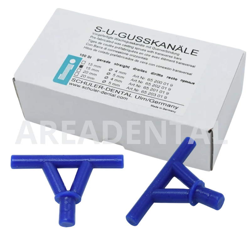 Tige de coulée triangulaire 100 pcs - SCHULER DENTAL Tige de coulée triangulaire 100 pcs - SCHULER DENTAL
