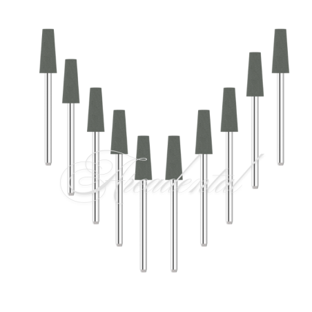 Fraises pour zircone Panther Stone grain moyen 10 pcs - AREADENTAL