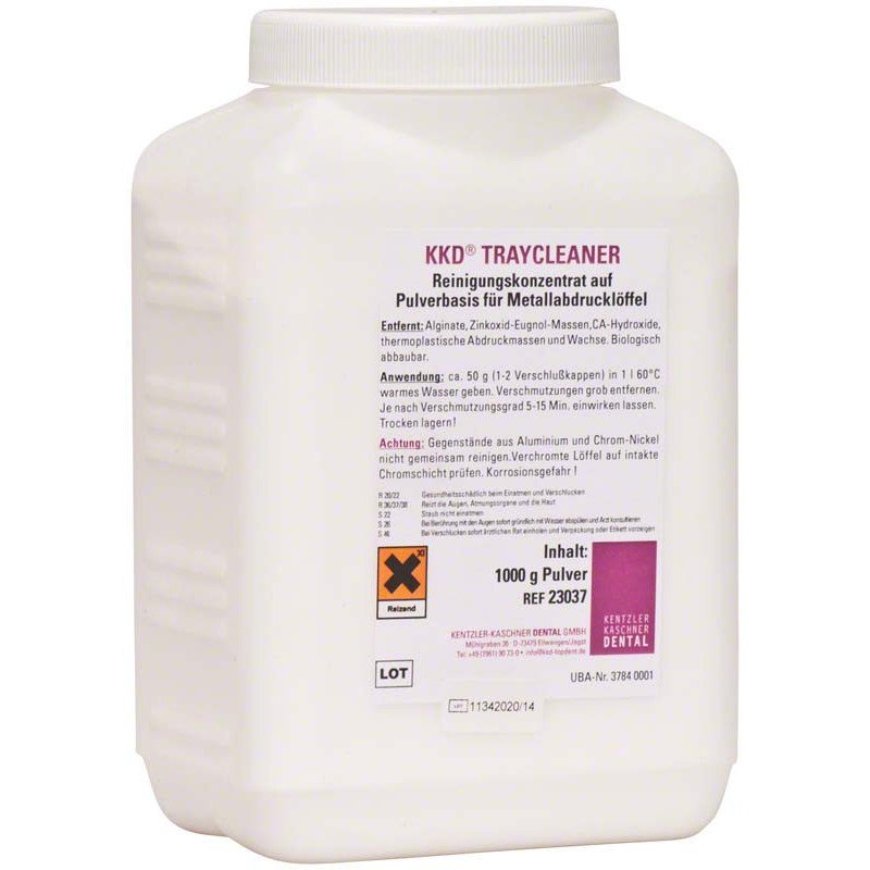 Nettoyant alginate, plâtre pour porte empreintes 1 kg - KKD TOPDENT