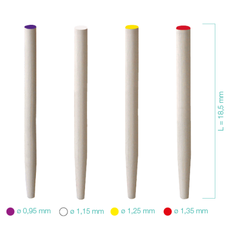 Dentoclic Tenons Fibre de Verre 5 pcs - ITENA