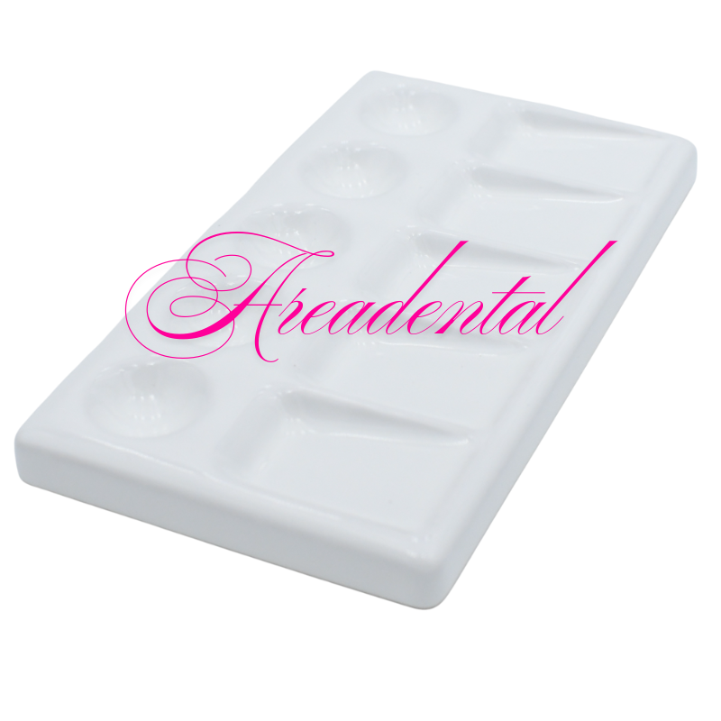 Plaque de mélange préparation céramiques dentaire