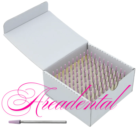 Abrasifs roses universelle pour des alliages métalliques 100 pcs - Edenta
