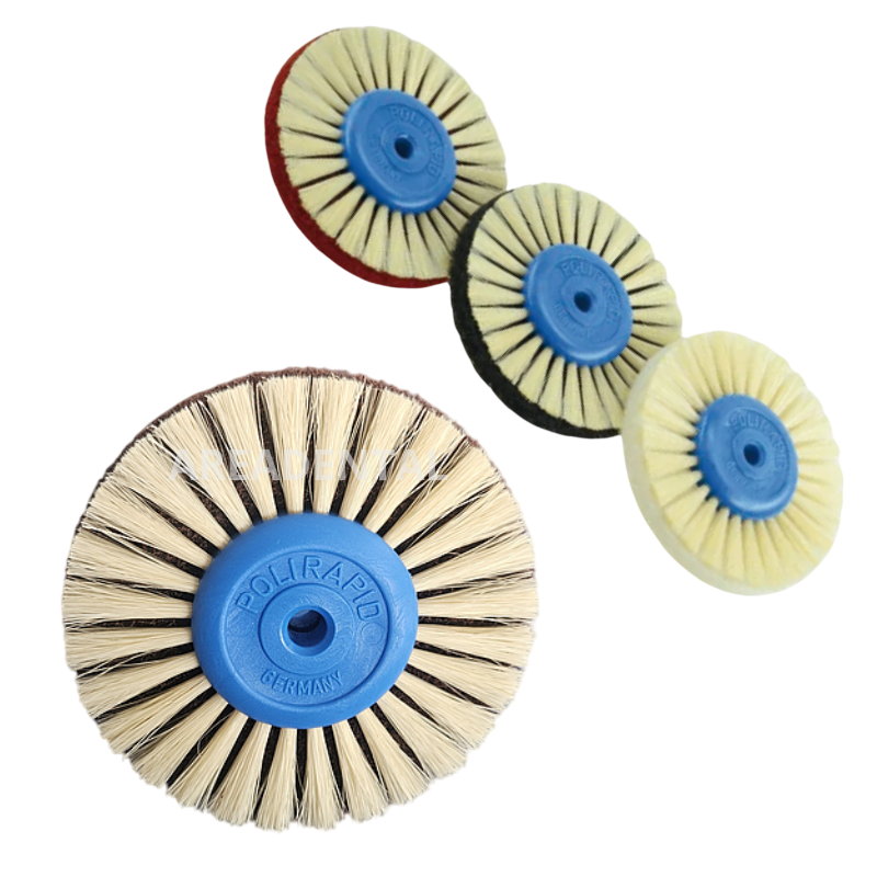 Brosse spéciale avec différents taille de grains RPS - POLIRAPID Brosse spéciale avec différents taille de grains RPS - POLIRAPID