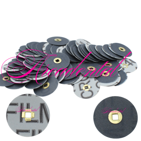 Disques abrasive en papier à clipser 7/8 100 pcs silicon carbide - MOORE