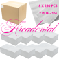 Serviette 33 x 33 / 2 plies carton 2000 pcs ( 8 x pack de 250 pcs ) - AREADENTAL