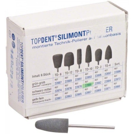 Polissoir Silimont 6 pcs - KKD TOPDENT