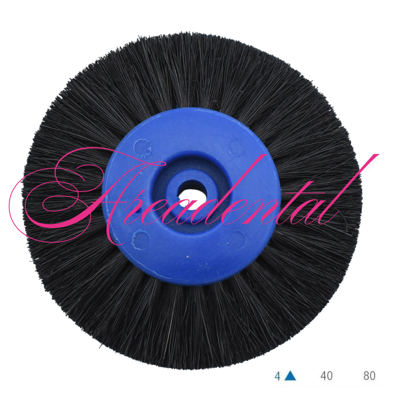 Brosse rond polissoire Ø 80 mm 4 Rangs - AREATECH