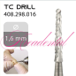 Fraise pour des matériaux thermoplastiques TC DRILL - EVERALL7