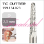 Fraise pour le traitement des matériaux thermoplastiques 4SHINE TC CUTTER - EVERALL7