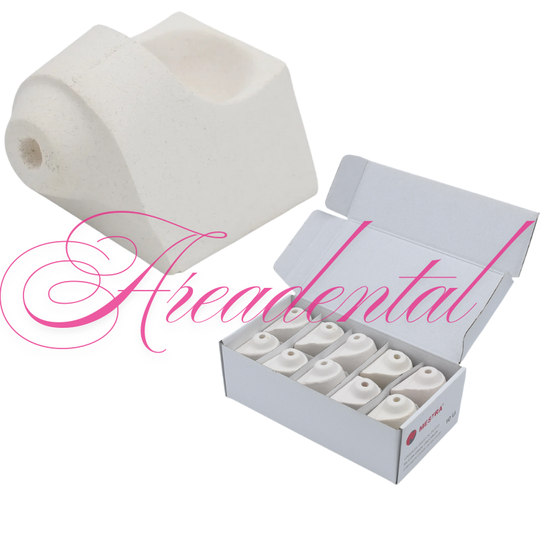 Creusets type Degussa pour l'induction 10 pcs - MESTRA