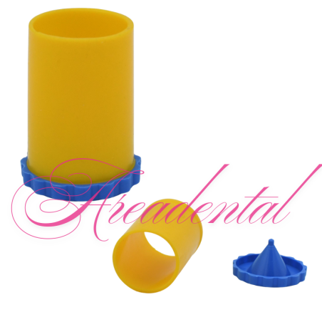 Cylindre en silicone pour duplication avec la base - MESTRA