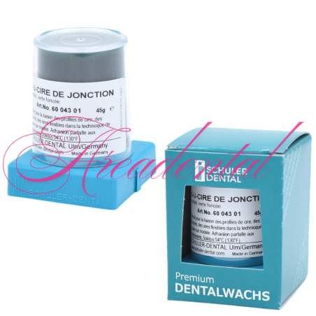 Cire de jonction verte foncée 45g - SCHULER DENTAL